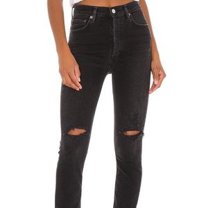 AGOLDE Nico high rise Jeans in the color Cassette